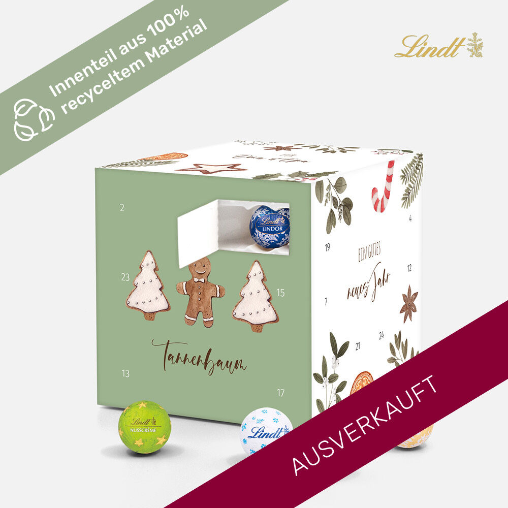 Adventskalender Lindt Cube Sweet Winter