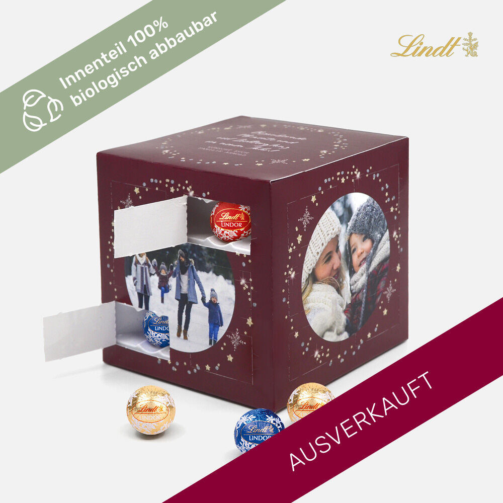 Adventskalender Lindt Cube Funkeln