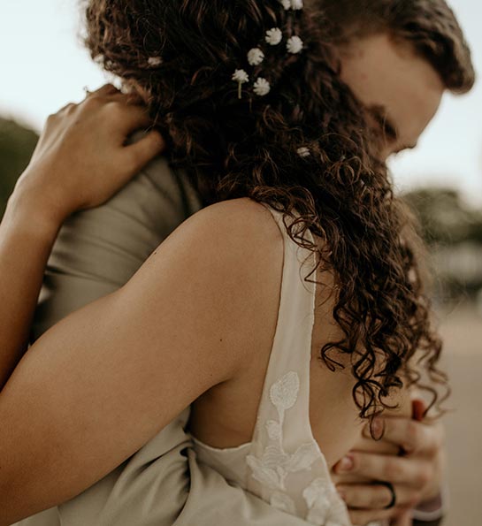 Hochzeitsmotto Umarmen